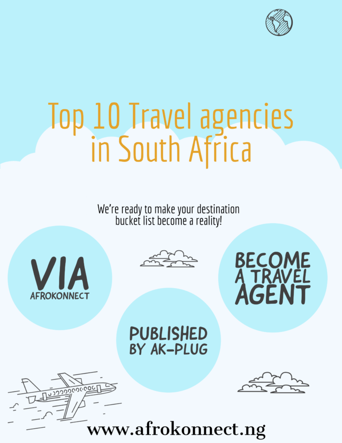 Top 10 Travel agencies in South Africa - Become a travel agent (Agents) and own your agency