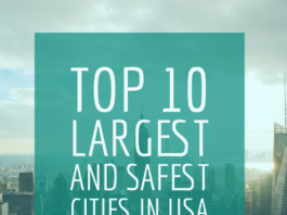 Largest and Safest cities in United States (USA)