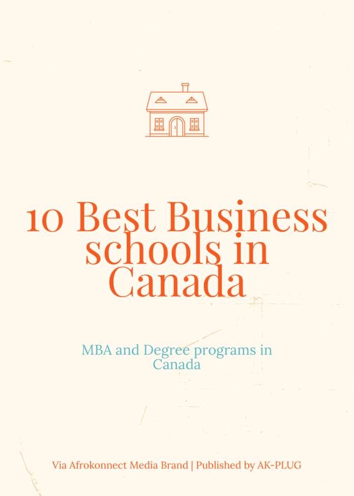 10 Best Business schools in Canada 2022