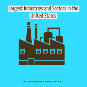 Biggest industries in the US by Revenue GDP - Largest Sectors in United States of America (USA)