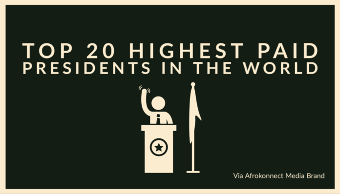 Top 20 Highest Paid Presidents in the World