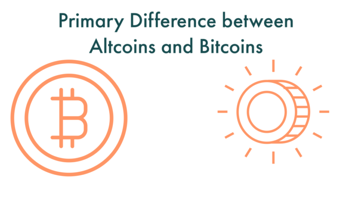 Primary Difference between Altcoins and Bitcoins