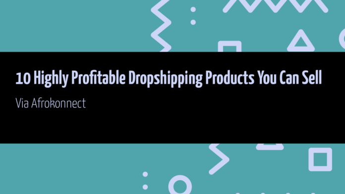 10 Highly Profitable Dropshipping Products You Can Sell