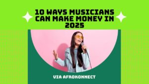 Ways Musicians Can Make Money ASIDE FROM Streaming